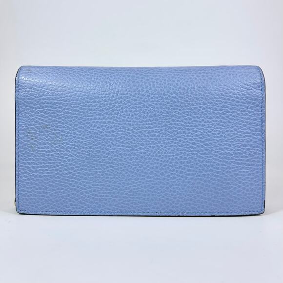 Gucci Interlocking G Betty Wallet On Chain Blue - Picture 5 of 14